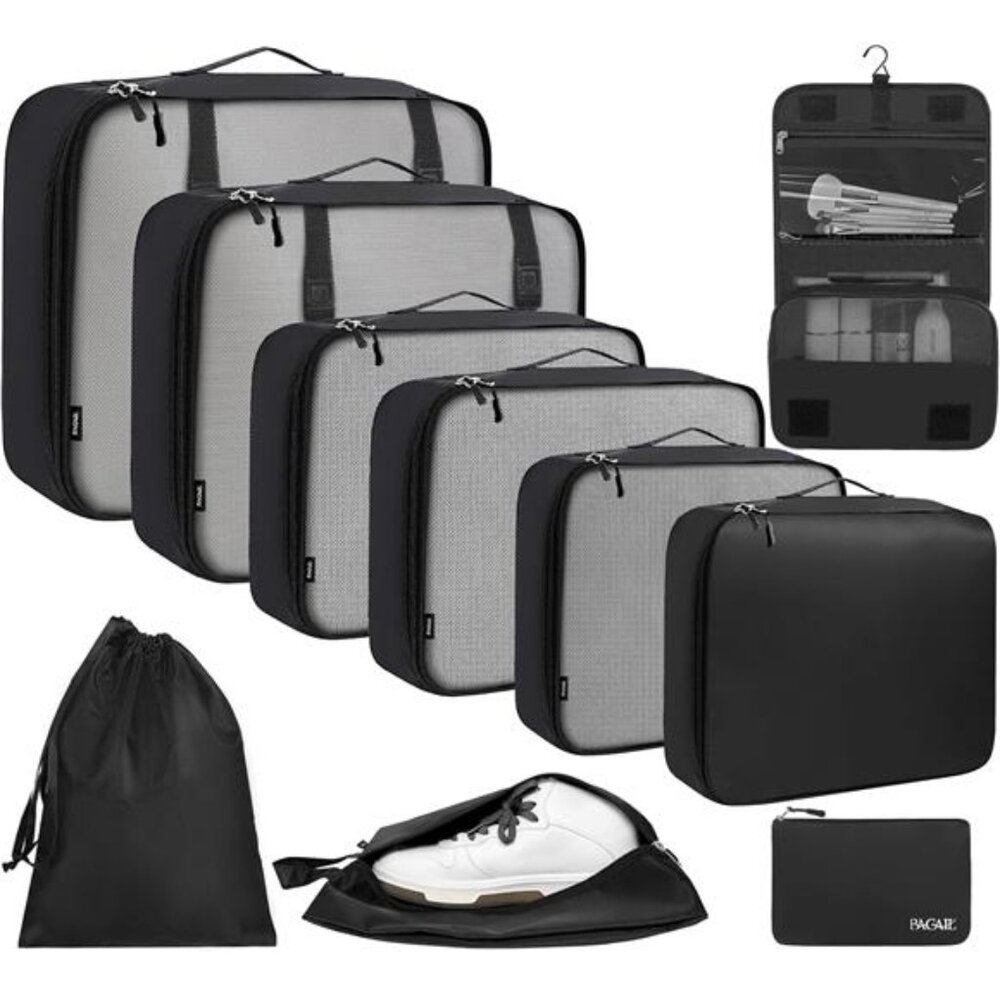 6 Set/8 Set/10 Set Packing Cubes Various Sizes Packing Organizer for Travel Bags